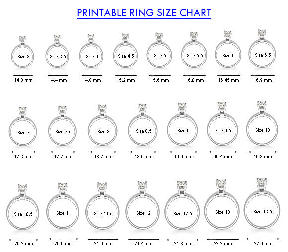 HOW TO MEASURE YOUR RING SIZE AT HOME