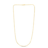 14K Gold 1.1Mm Milano Chain