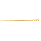 14K Gold 1.1Mm Sparkle Chain