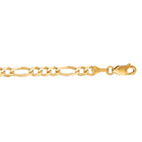 14K Gold 20" 3.8Mm Figaro Chain