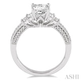 Semi-Mount Diamond Engagement Ring