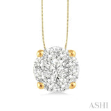 Lovebright Essential Diamond Solitaire Pendant