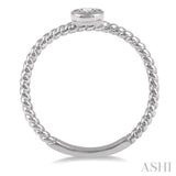 Stackable Diamond Promise Ring