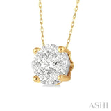 Lovebright Essential Diamond Solitaire Pendant