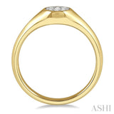 Lovebright Essential Diamond Signet Ring