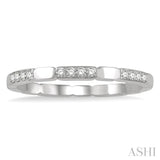 Stackable Diamond Wedding Band