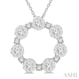 Lovebright Diamond Circle Pendant