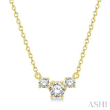 Past Present & Future Diamond Necklace