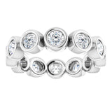 Bezel-Set Eternity Band