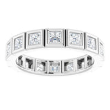 Bezel-Set Eternity Band