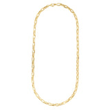 14K Men'S Paperclip Necklace