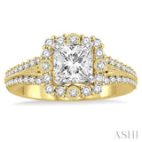 Semi-Mount Diamond Engagement Ring