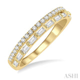 Stackable Baguette Diamond Fashion Ring