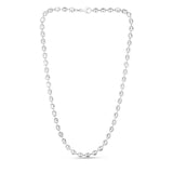 Sterling Silver 6mm Moon-cut Bead Chain