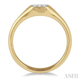 Lovebright Essential Diamond Signet Ring