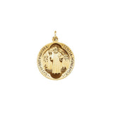 14K Yellow 18.5 mm St. Benedict Medal