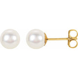 Pearl Stud Earrings