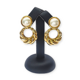 14kt Mabe Pearl Drop Earrings (IN STOCK NOW)